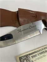 Hunters Choice Hunting Knife and Sheath