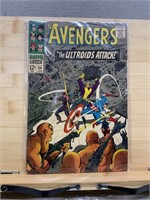 The Avengers 12 Cent Marvel Comic Book the