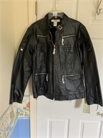 LEATHER AVENUE BY JESSICA LONDON SZ. 16 JACKET