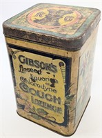 Gibson's Cough Lozenge Tin