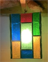 Hanging Stained Glass Light