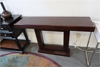 Cherry Wood Console Table