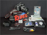 Canon EOS Rebel T 3i  600D, with 18 - 135mm l