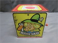 Vintage Mother Goose Mattle Jack In The Box