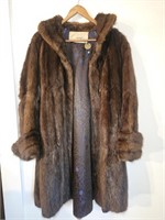 Vintage Certified Cownie Fur Coat