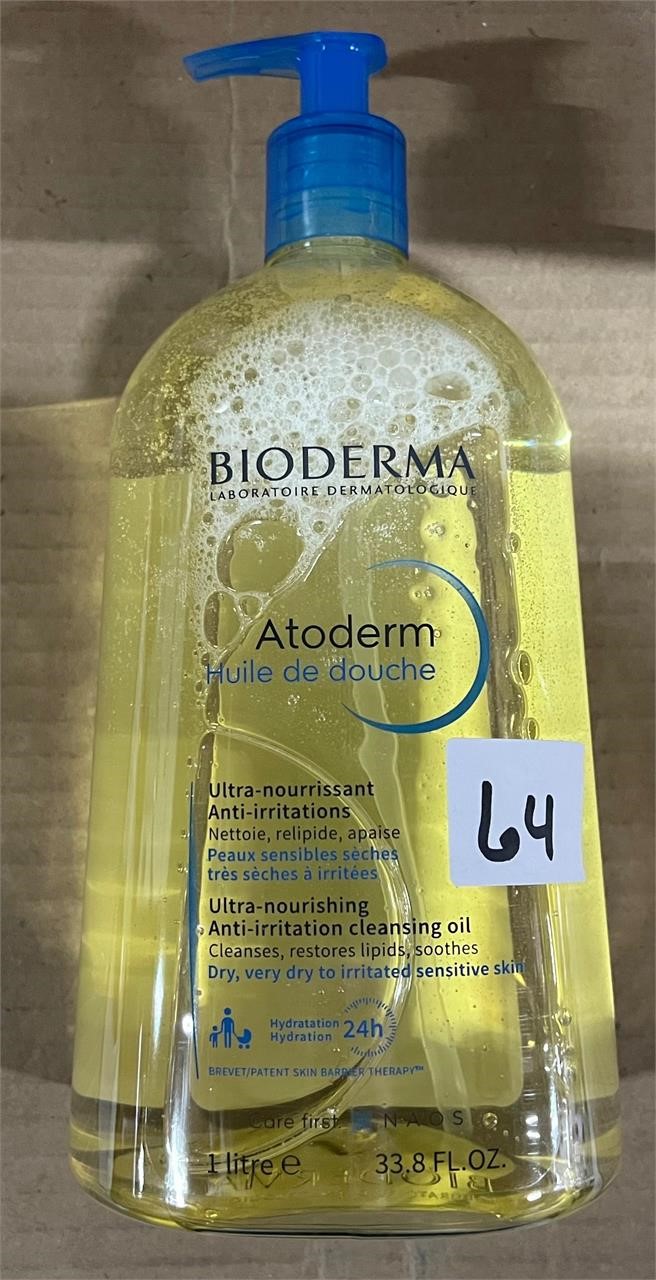 Bioderma Anti Irritation Cleansing Oil, 33.8floz