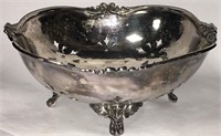 Silver Plate Footed Bowl