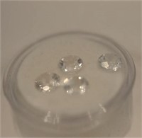 3.75 Ct.Round Brilliant Cut Sapphire Gemstones