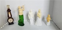 Lot of 5 Avon Cologne Decanters - Barometer