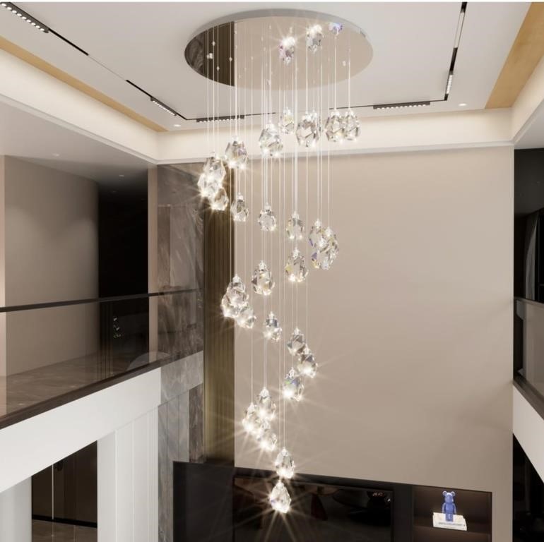 High Ceiling Chandelier 150 inch Long Chandelier