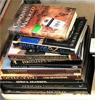 Group Of Books On Africa