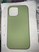 iPhone 13 Pro Max silicon case green