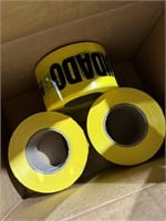 3 rolls Caution Tape 3"x1000'