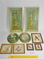 Lot of Vintage Wall Hangings- 3 Small