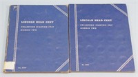 (2) Lincoln Cent Folders