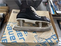 1970’s bauer ice skates in box