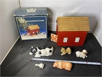 Old McDonald Had Ceramic Farm Animals EIEIO