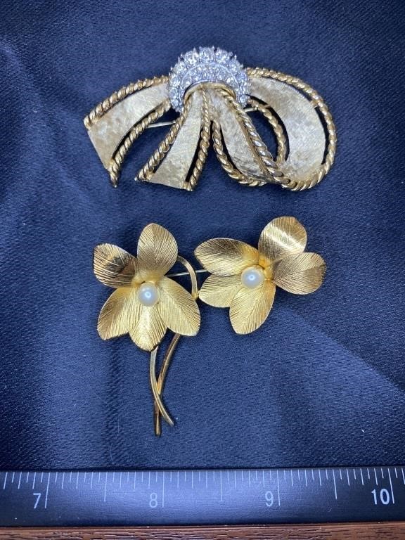 Boucher and Bond Boyd brooches