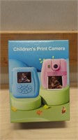 CHILDRENS PRINT CAMERA