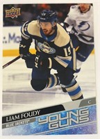 2020-21 UD Liam Foudy Jumbo Young Guns