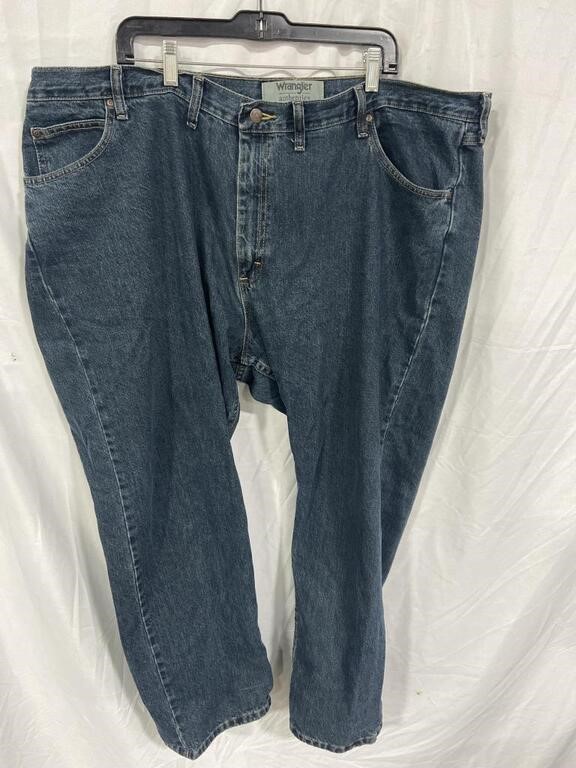 WRANGLER MENS JEANS 46X30 USED