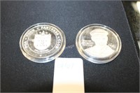 2- payne stewart PGA tour collectible coins