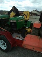 JD170 riding mower