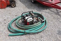 HONDA 5.5. HP. TRANSFER PUMP & 2" HOSE