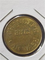 Chandler boulevard car Wash token