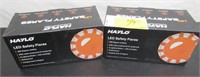 Lot - (2) Haylo LED Safety Flares