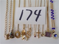 Asst Vintage/Now Fashion Necklaces