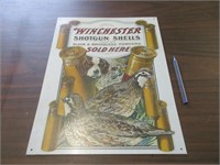 VINTAGE STYLE TIN SIGN"WINCHESTER"