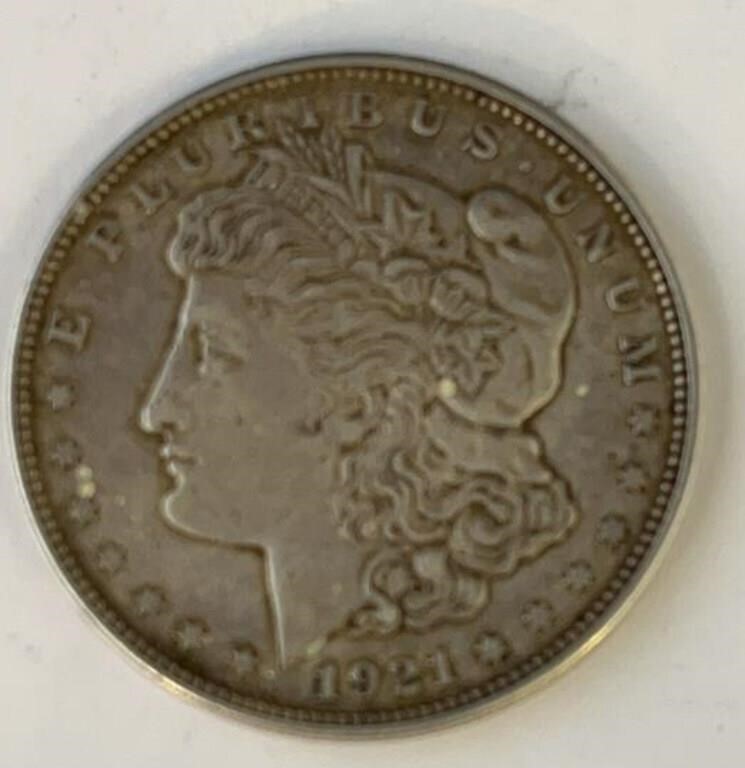 1921 USA Morgan Silver Dollar