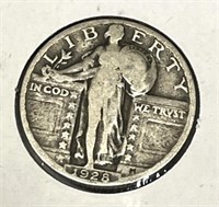 1927 Standing liberty Quarter VF Grade