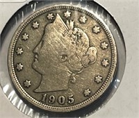 1905 Liberty Head V Nickel