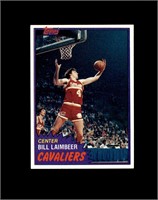 1981 Topps #74 Bill Laimbeer RC NRMT to NM-MT+