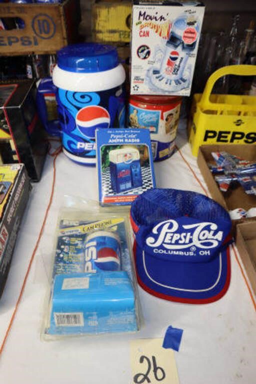 Pepsi Radio, Hat, Thermos, Etc