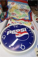 Pepsi Clock and Handkerchief