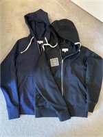 Pair of Spier & Mackay Zip Up Hoodies Sz Men's XS