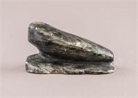 Vintage Soapstone Carving Signed Peter