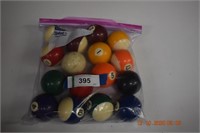 Set of Pool Balls