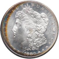 $1 1880-S PCGS MS67+ CAC