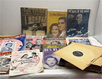 Vintage Music Magazines and Record Collection