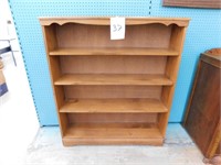 Solid Wood Book Shelf, 49.5" Tall, 43" Wide