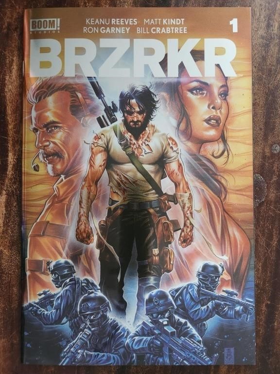 BRZRKR #1 (2021) BROOKS FOIL VARIANT