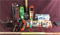 Mixed Lot of Home Supplies, Tools, etc