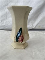 Vintage McCoy Vase w/ Flower