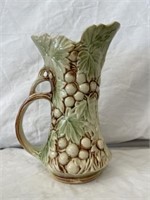 Vintage Two-Tone Grape Pitcher Vase