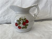 Vintage McCoy Strawberry Pitcher