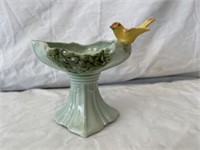 Vintage McCoy Bird Bath Planter